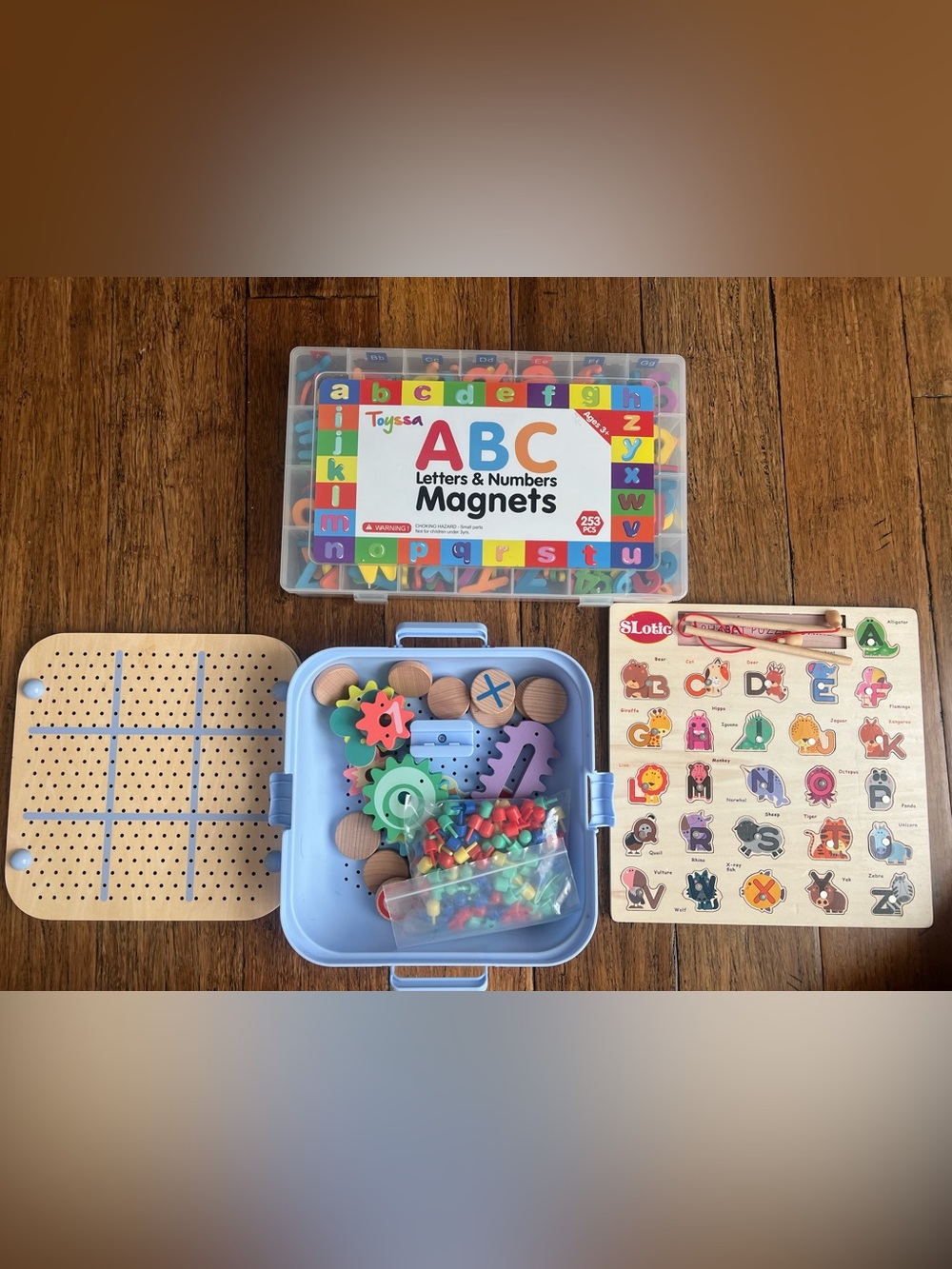 Toddler Letters and Activity Kit Bundle